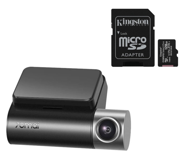 70mai Dash Cam A510 + karta 128GB 2.7K/WiFi/GPS - 1362204 - zdjęcie